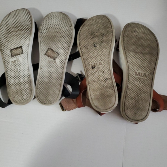 Bundle of two MIA /womens sandals size 8 pre owned - Picture 4 of 4